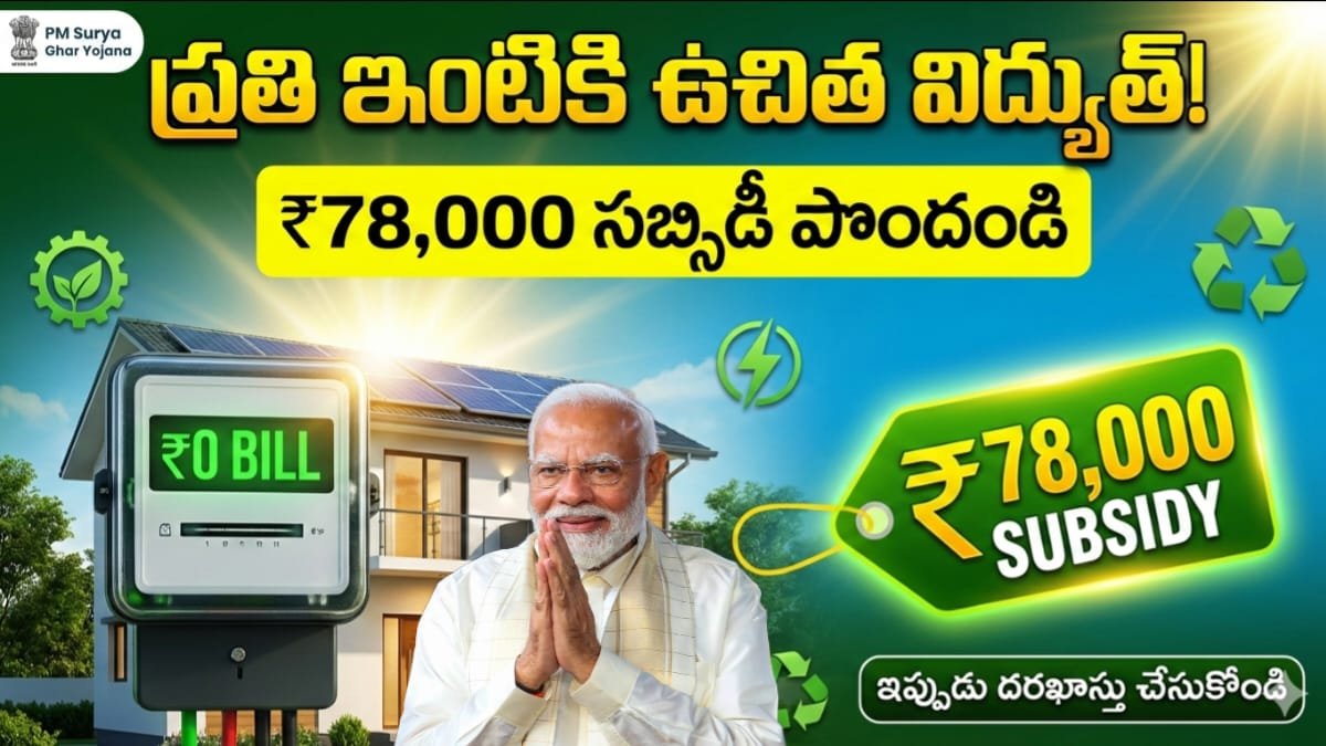 PM Surya Ghar Muft Bijli Yojana