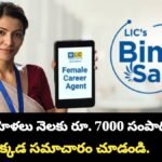 LIC Bhima Sakhi Yojane